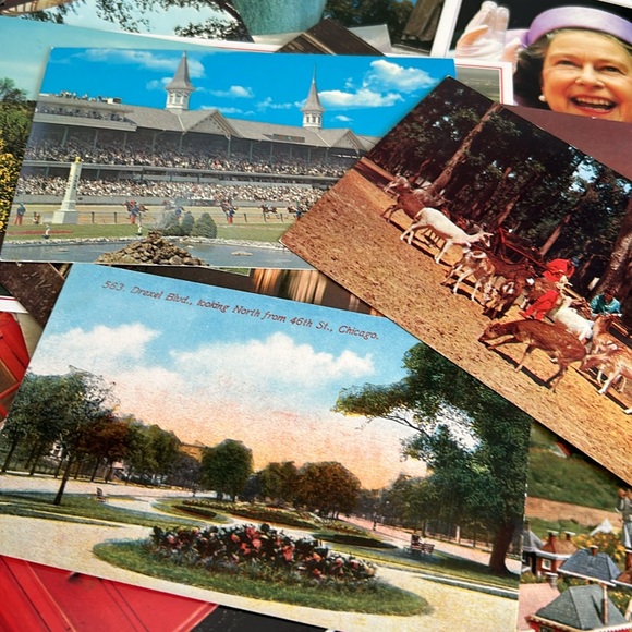 Vintage Postcards Travel Lot 83 Cards From Various Countries Junk Journals Craft - Picture 6 of 10